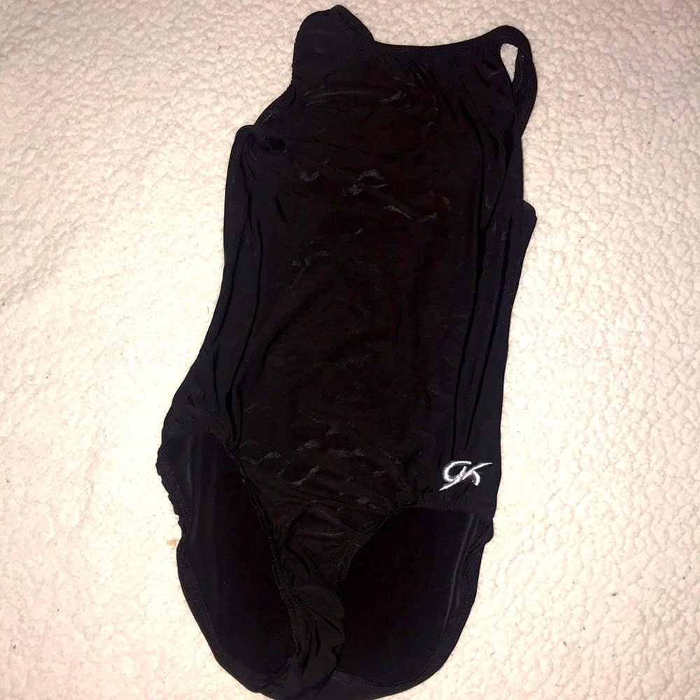 Gk black leotard